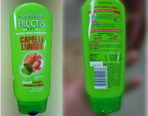 Garnier: balsamo per capelli lungi nocivo